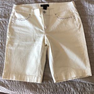 White House Black Market Jewel Shorts